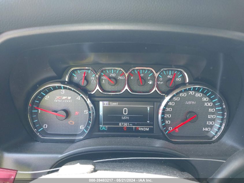 2016 Chevrolet Silverado 1500 2Lt VIN: 1GCVKREC5GZ173980 Lot: 39483217