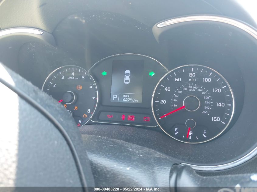 2016 Kia Forte Ex VIN: KNAFX5A85G5591508 Lot: 39483220