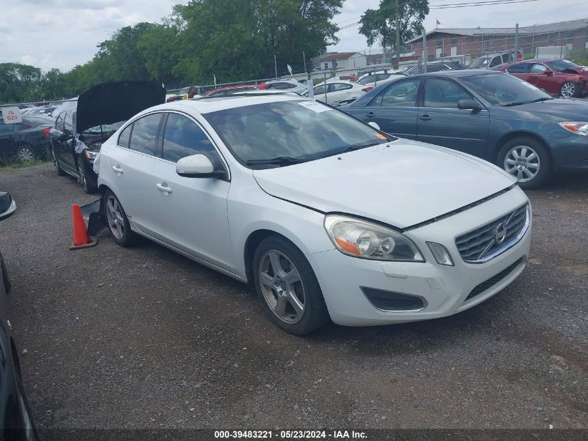 2013 Volvo S60 T5/T5 Platinum/T5 Premier/T5 Premier Plus VIN: YV1612FS8D2173698 Lot: 39483221