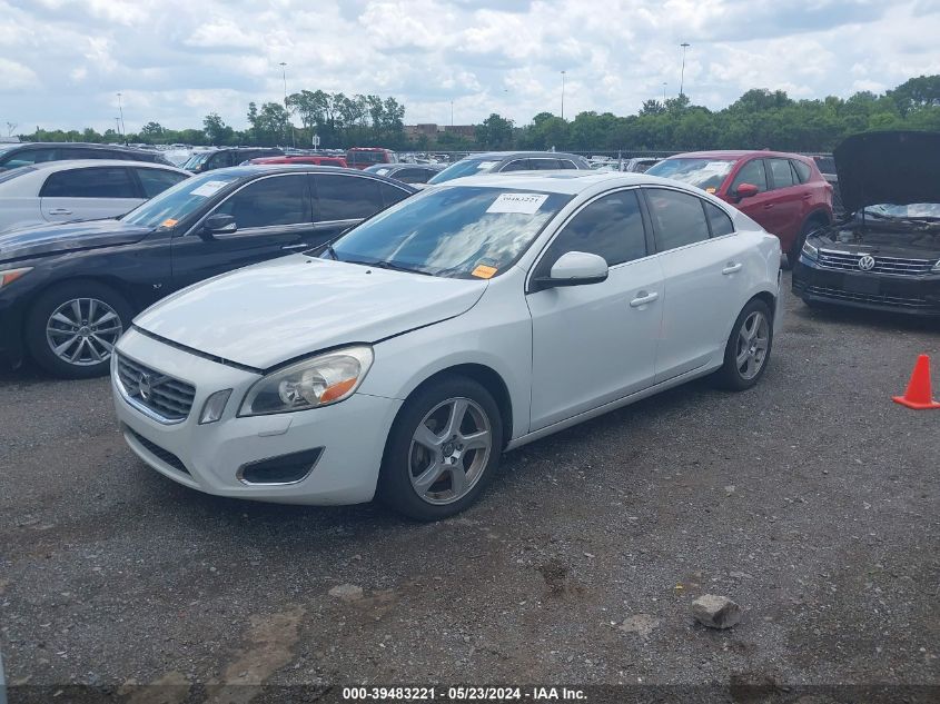 2013 Volvo S60 T5/T5 Platinum/T5 Premier/T5 Premier Plus VIN: YV1612FS8D2173698 Lot: 39483221