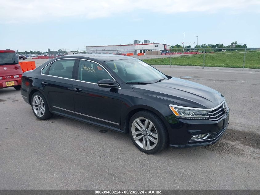 2017 VOLKSWAGEN PASSAT 1.8T SEL PREMIUM - 1VWCT7A34HC074809