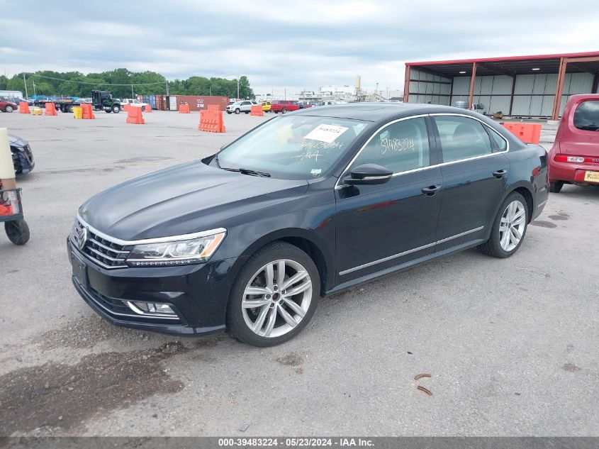 2017 Volkswagen Passat 1.8T Sel Premium VIN: 1VWCT7A34HC074809 Lot: 39483224