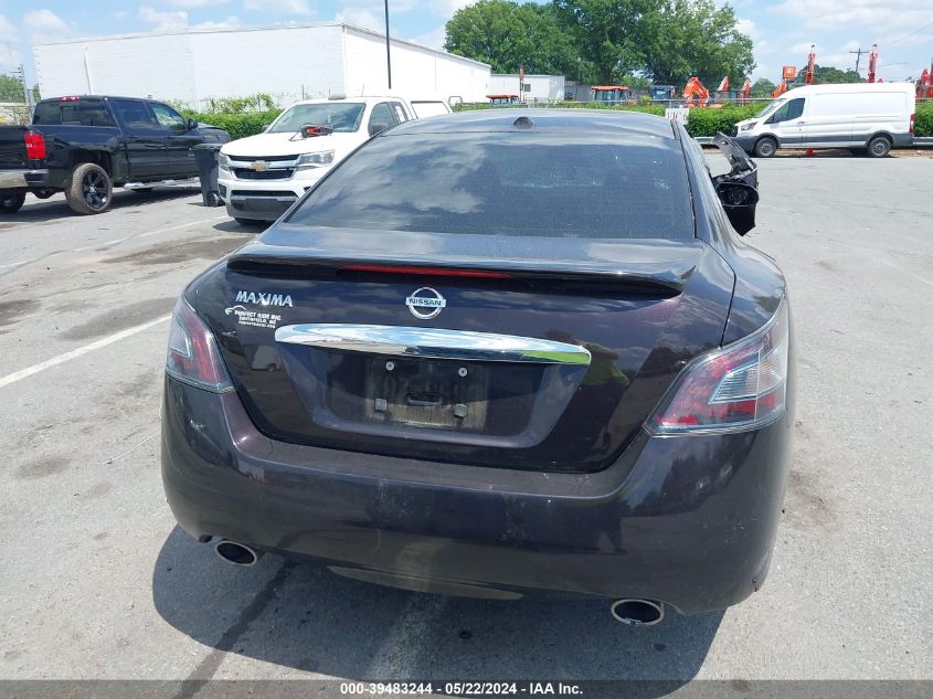 2014 Nissan Maxima 3.5 Sv VIN: 1N4AA5AP9EC491867 Lot: 39483244