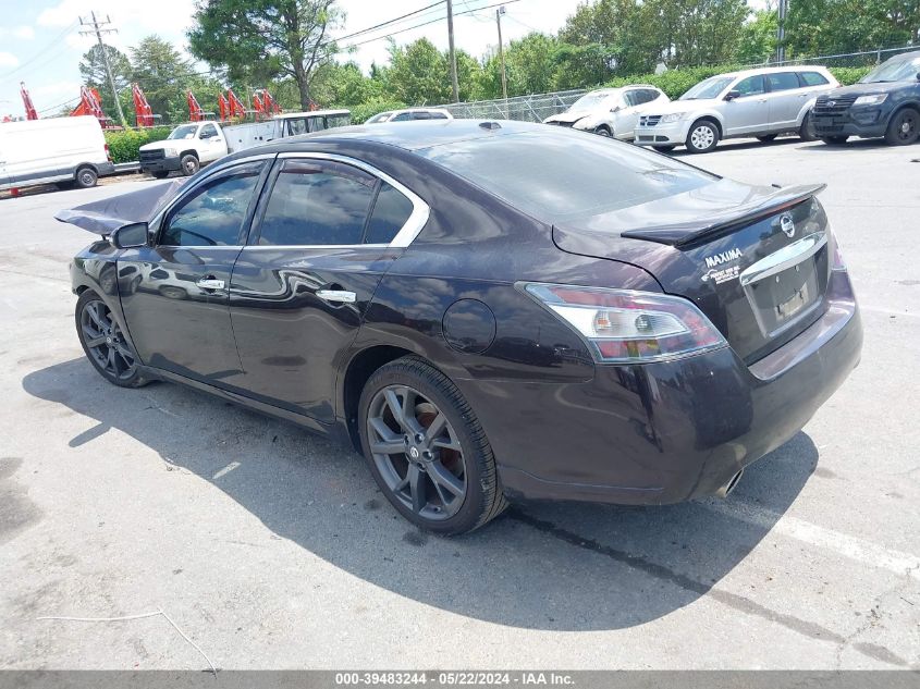 2014 Nissan Maxima 3.5 Sv VIN: 1N4AA5AP9EC491867 Lot: 39483244