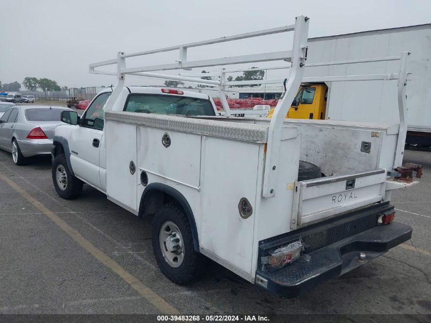 2006 Chevrolet Silverado 2500Hd Work Truck VIN: 1GBHC24U76E180189 Lot: 39483268