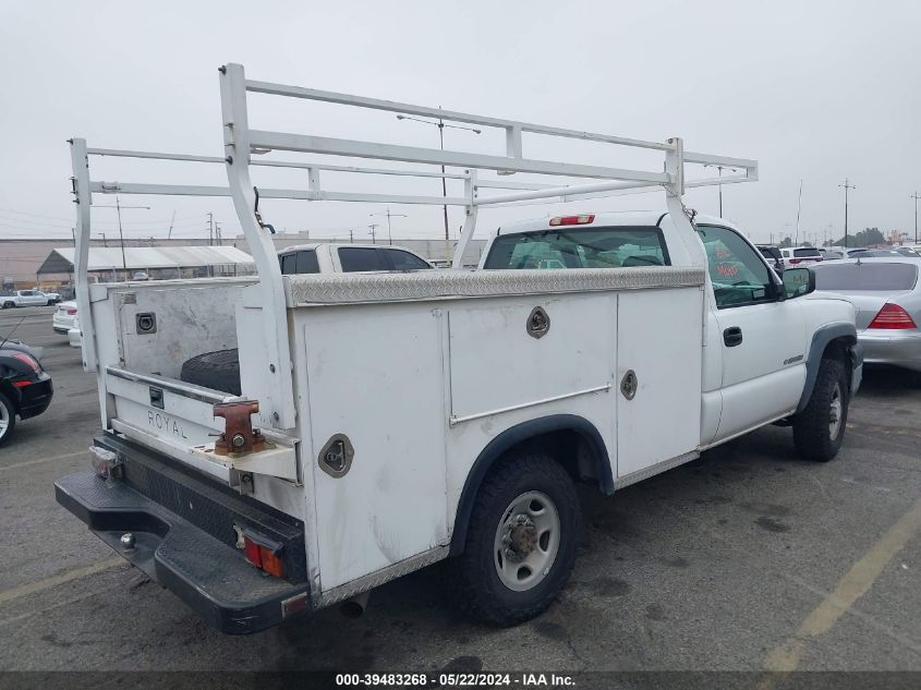 2006 Chevrolet Silverado 2500Hd Work Truck VIN: 1GBHC24U76E180189 Lot: 39483268