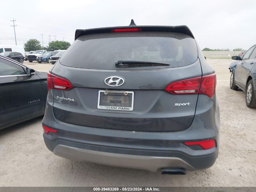 2017 Hyundai Santa Fe Sport 2.4L VIN: 5XYZT3LBXHG493849 Lot: 39483269