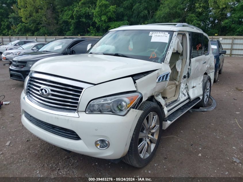 2012 Infiniti Qx56 VIN: JN8AZ2NE1C9020613 Lot: 39483276