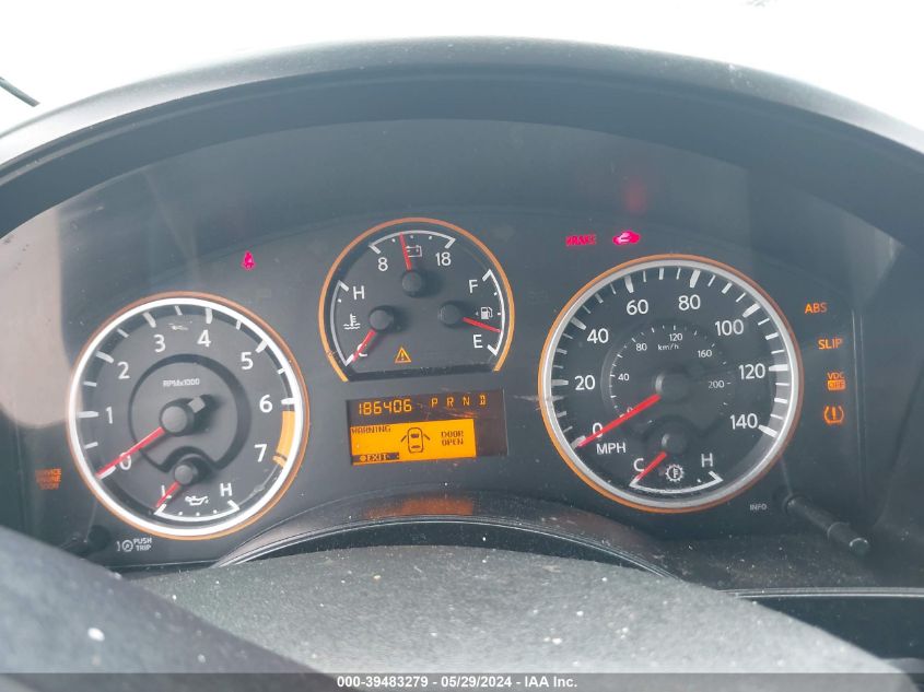 2010 Nissan Titan Se VIN: 1N6AA0ED4AN325894 Lot: 39483279