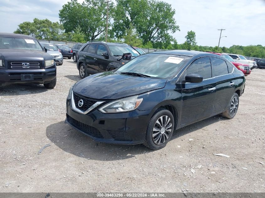 2016 Nissan Sentra S VIN: 3N1AB7AP4GY280950 Lot: 39483298