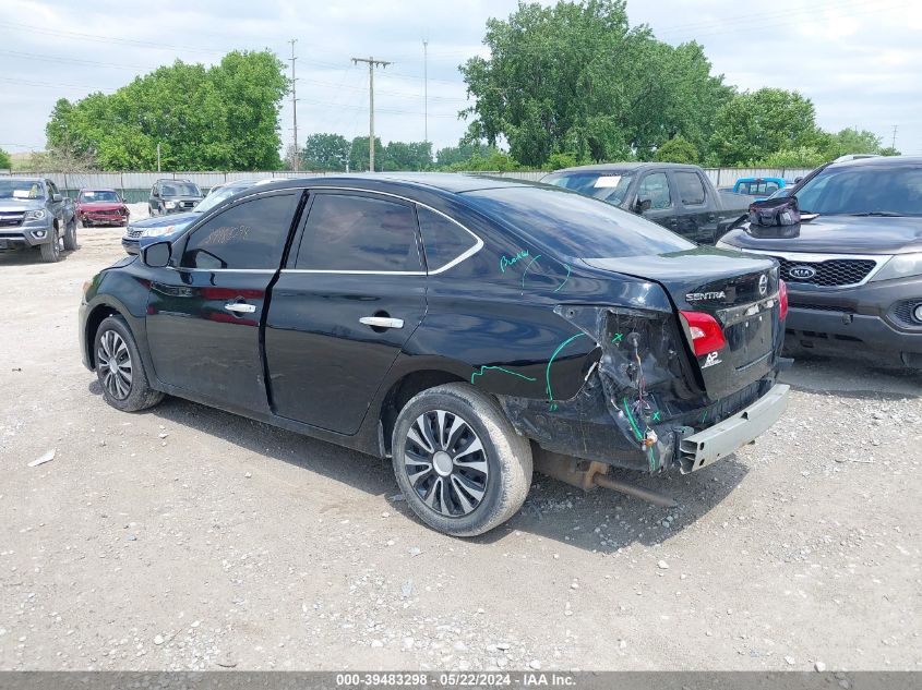 2016 Nissan Sentra S VIN: 3N1AB7AP4GY280950 Lot: 39483298