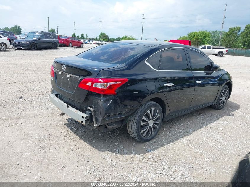 2016 Nissan Sentra S VIN: 3N1AB7AP4GY280950 Lot: 39483298