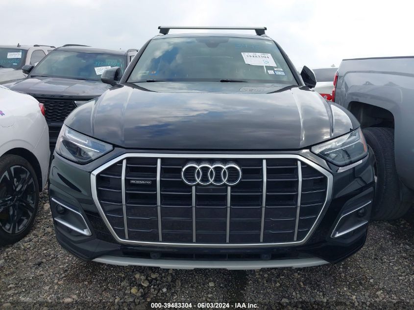 2021 Audi Q5 Premium Plus 45 Tfsi Quattro S Tronic VIN: WA1BAAFY7M2035941 Lot: 39483304