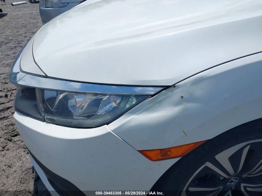 2018 Honda Civic Ex-L VIN: 2HGFC1F72JH643783 Lot: 39483305