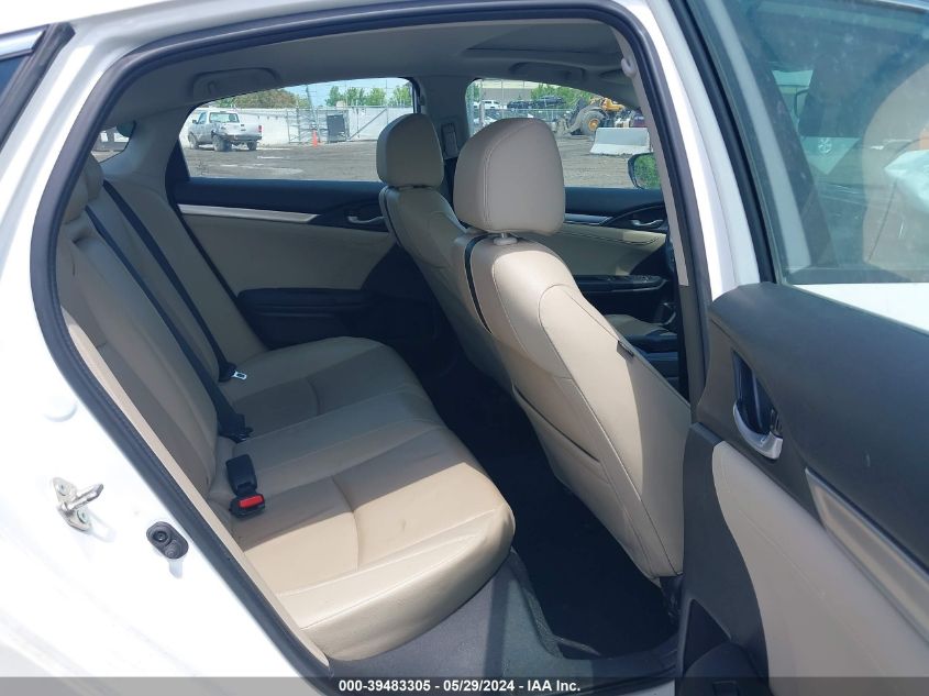 2018 Honda Civic Ex-L VIN: 2HGFC1F72JH643783 Lot: 39483305