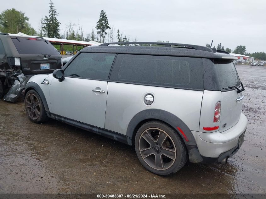 2011 Mini Cooper S Clubman VIN: WMWZG3C54BTY36615 Lot: 39483307