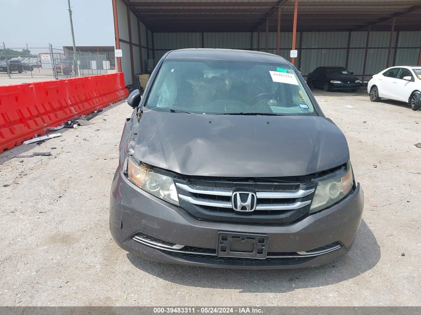 2016 Honda Odyssey Se VIN: 5FNRL5H32GB069956 Lot: 39483311