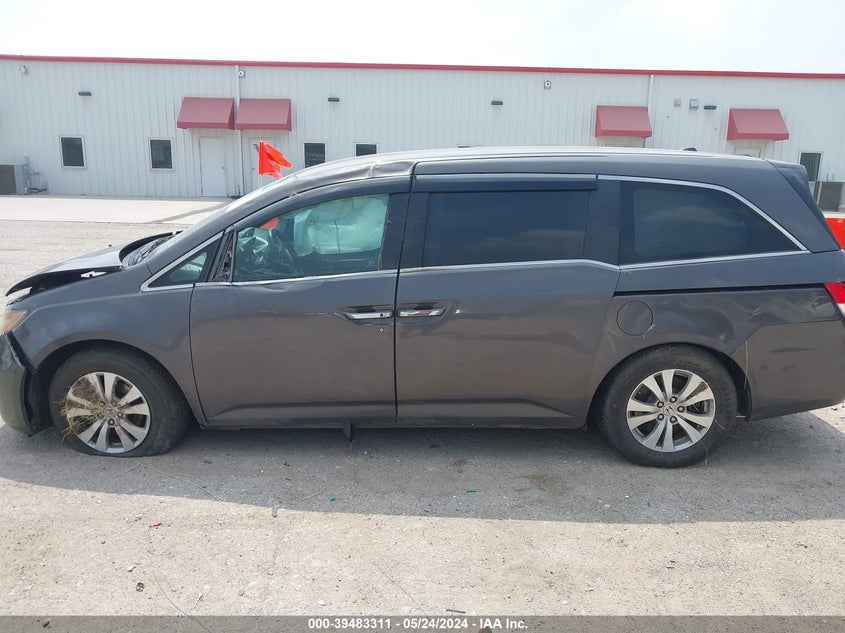 2016 Honda Odyssey Se VIN: 5FNRL5H32GB069956 Lot: 39483311