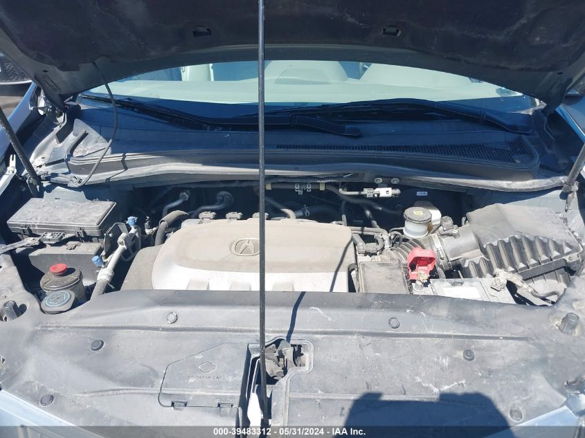 2012 Acura Mdx Technology Package VIN: 2HNYD2H34CH504837 Lot: 39483312