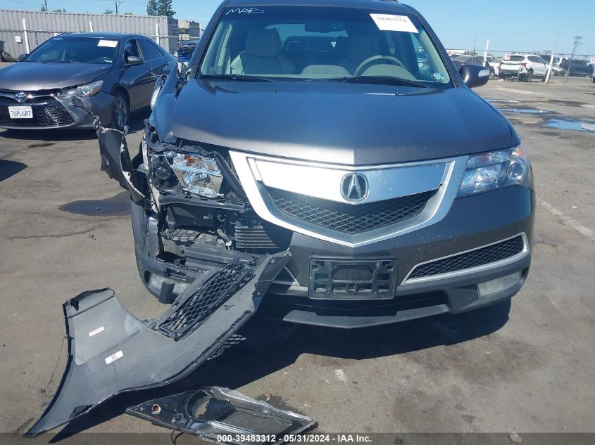 2012 Acura Mdx Technology Package VIN: 2HNYD2H34CH504837 Lot: 39483312