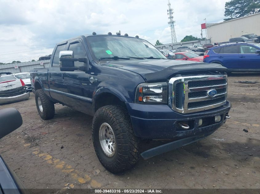 2005 Ford F-250 Lariat/Xl/Xlt VIN: 1FTSW21P25EB66416 Lot: 39483316