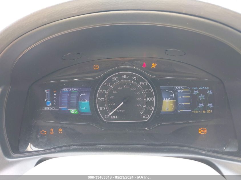 2012 Lincoln Mkz Hybrid VIN: 3LNDL2L3XCR837039 Lot: 39483318