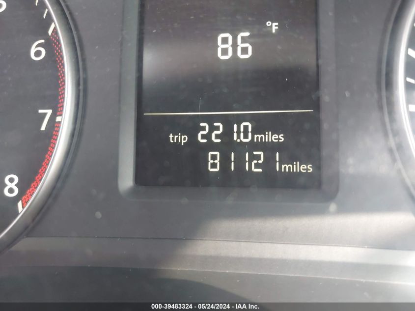 2012 Volkswagen Passat 2.5L S VIN: 1VWAP7A39CC068850 Lot: 39483324