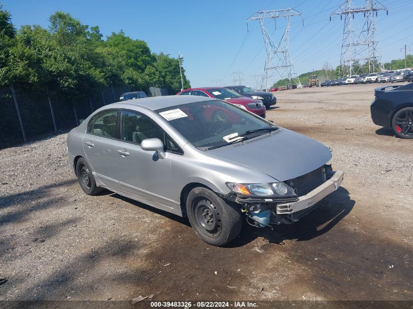 2009 Honda Civic Lx VIN: 2HGFA16509H529748 Lot: 39483326