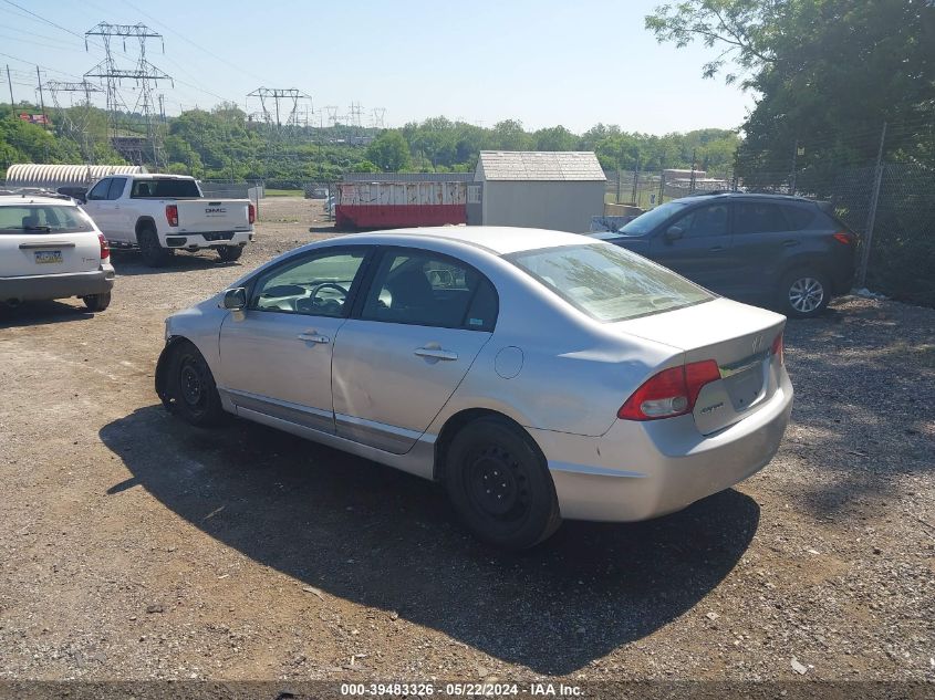 2009 Honda Civic Lx VIN: 2HGFA16509H529748 Lot: 39483326