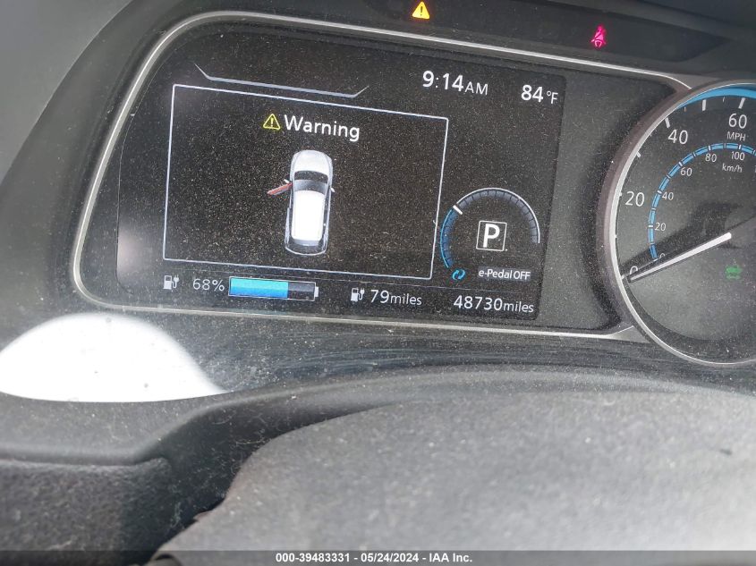 2018 Nissan Leaf S VIN: 1N4AZ1CP3JC303322 Lot: 39483331