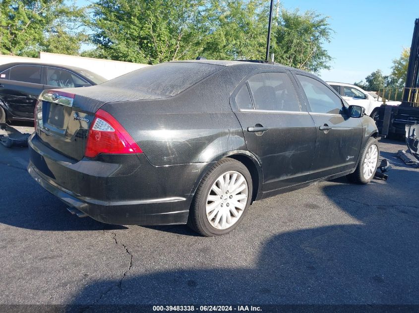 2010 Ford Fusion Hybrid VIN: 3FADP0L37AR177347 Lot: 39483338