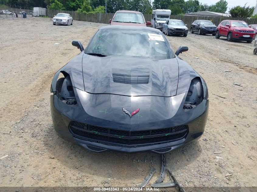 2017 Chevrolet Corvette Stingray Z51 VIN: 1G1YK2D76H5123261 Lot: 39483343