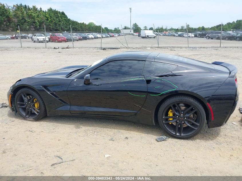 2017 Chevrolet Corvette Stingray Z51 VIN: 1G1YK2D76H5123261 Lot: 39483343