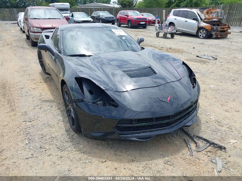 2017 Chevrolet Corvette Stingray Z51 VIN: 1G1YK2D76H5123261 Lot: 39483343