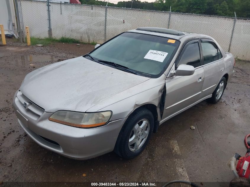 1999 Honda Accord Ex V6 VIN: 1HGCG1653XA004440 Lot: 39483344