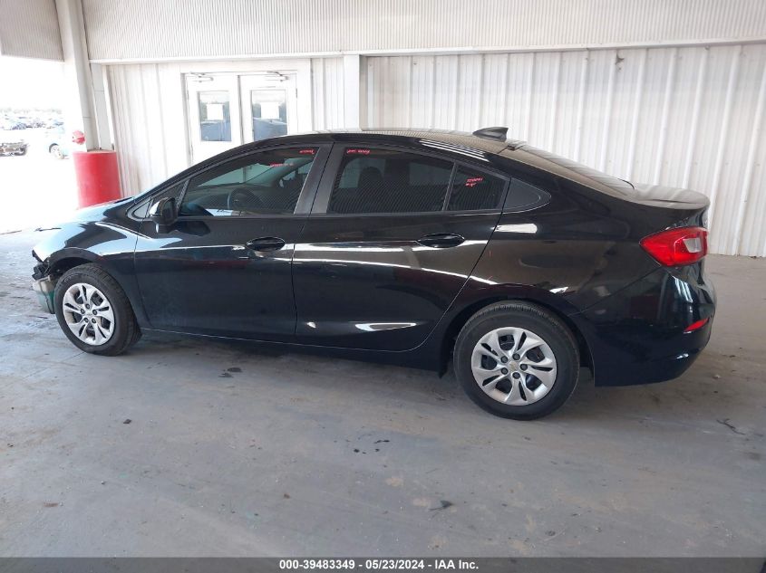 2019 Chevrolet Cruze Ls VIN: 1G1BC5SM7K7147075 Lot: 39483349