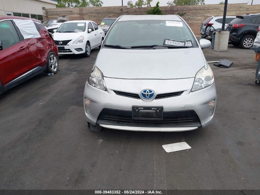 2015 Toyota Prius Three VIN: JTDKN3DU6F0473175 Lot: 39483352