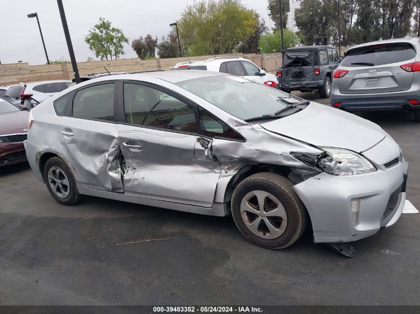 2015 Toyota Prius Three VIN: JTDKN3DU6F0473175 Lot: 39483352