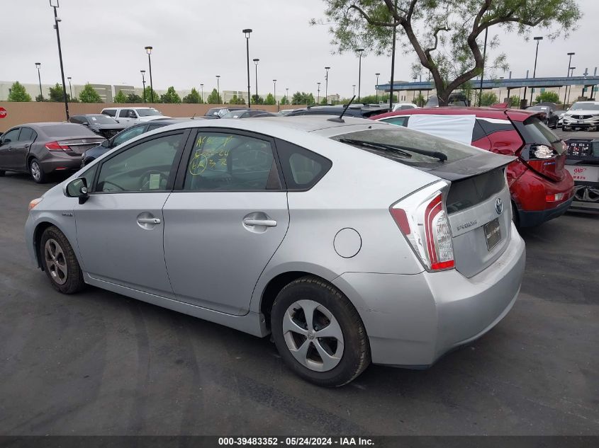 2015 Toyota Prius Three VIN: JTDKN3DU6F0473175 Lot: 39483352