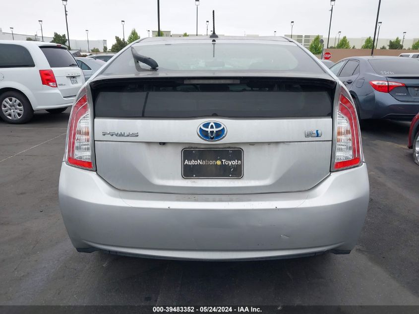 2015 Toyota Prius Three VIN: JTDKN3DU6F0473175 Lot: 39483352
