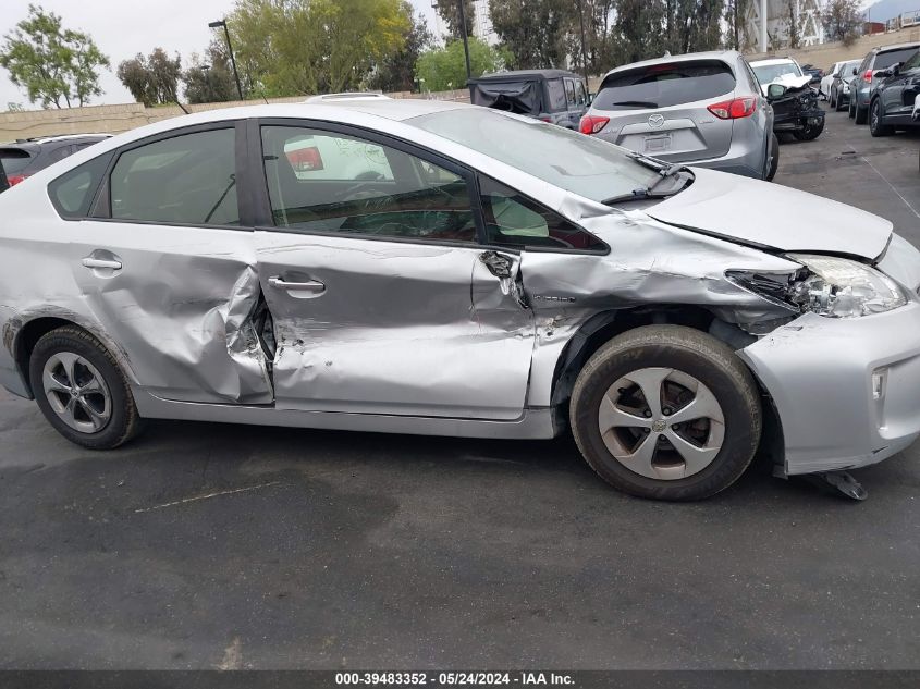 2015 Toyota Prius Three VIN: JTDKN3DU6F0473175 Lot: 39483352