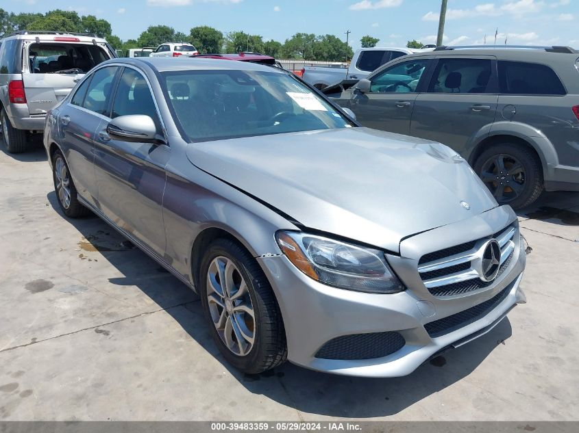 2016 Mercedes-Benz C 300 Luxury/Sport VIN: 55SWF4JB7GU148673 Lot: 39483359