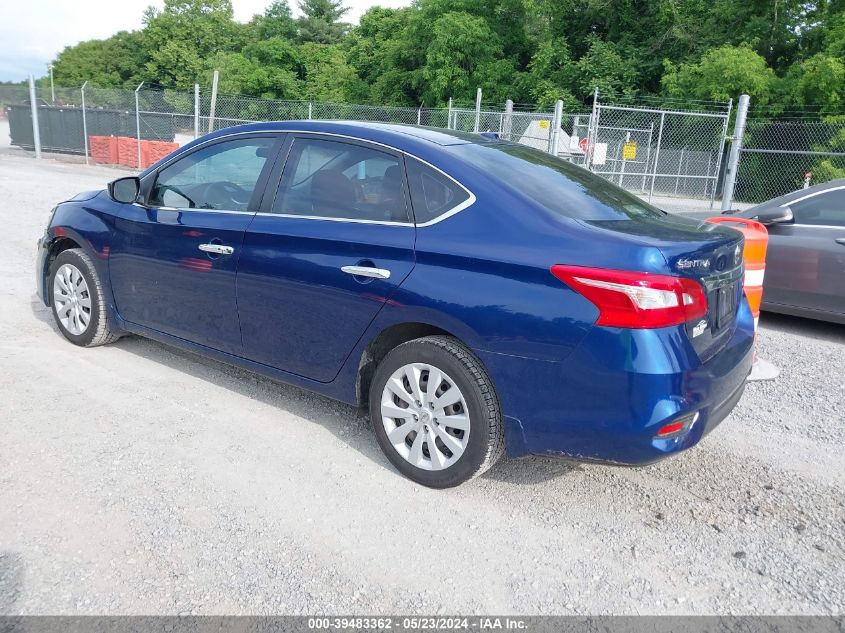 2017 Nissan Sentra Sv VIN: 3N1AB7AP0HY254900 Lot: 39483362