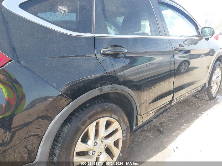 2015 Honda Cr-V Ex-L VIN: 2HKRM4H78FH654910 Lot: 39483373