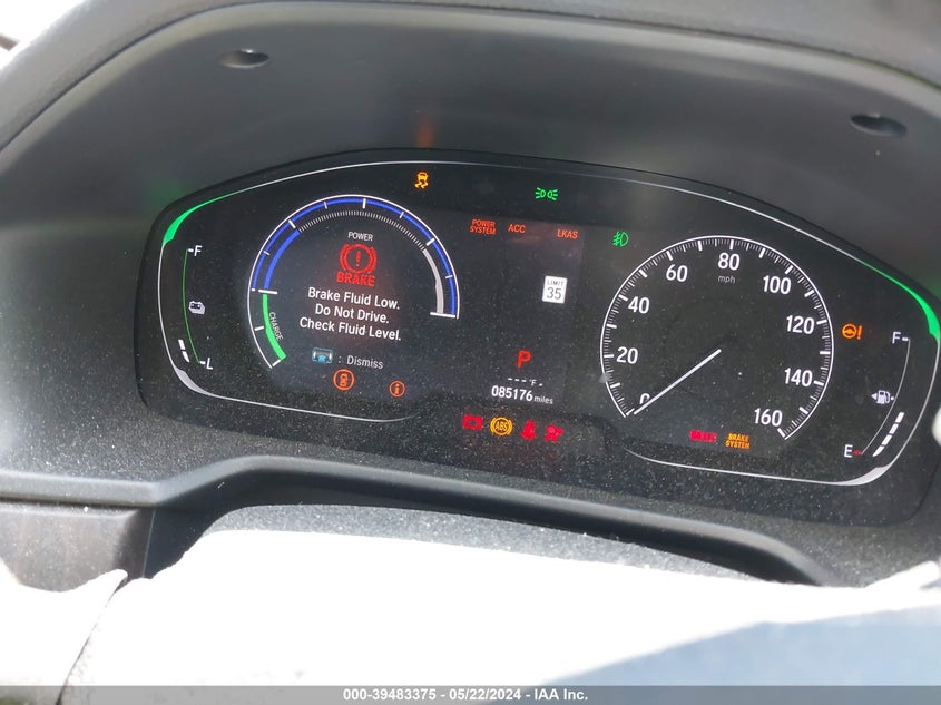 VIN 1HGCV3F91JA014024 2018 HONDA ACCORD HYBRID TOURING