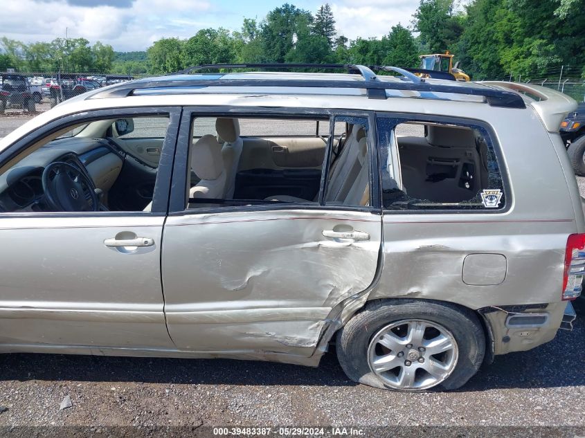 2002 Toyota Highlander V6 VIN: JTEHF21A320084432 Lot: 39483387