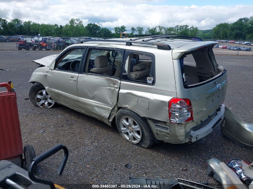 2002 Toyota Highlander V6 VIN: JTEHF21A320084432 Lot: 39483387