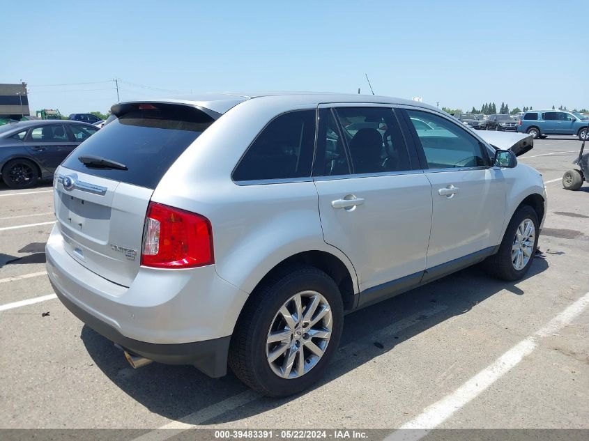 2013 Ford Edge Limited VIN: 2FMDK4KCXDBA75251 Lot: 39483391