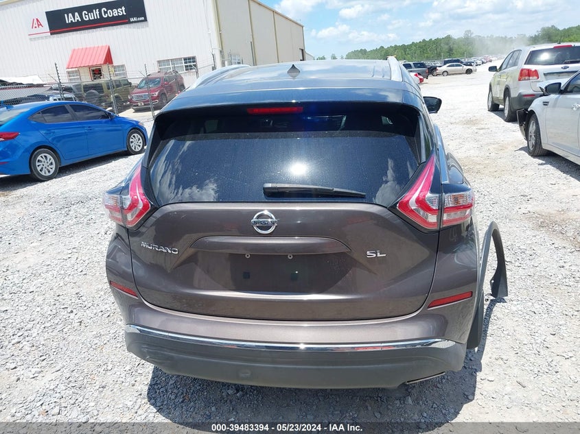 2015 NISSAN MURANO S/SL/SV/PLATINUM - 5N1AZ2MG3FN213609