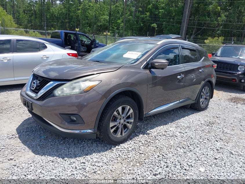 2015 NISSAN MURANO S/SL/SV/PLATINUM - 5N1AZ2MG3FN213609